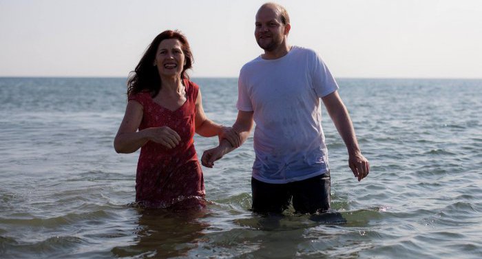 un homme à la mer de Géraldine Doignon