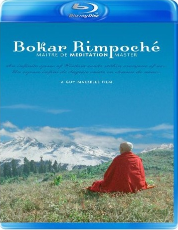 jaquette blue ray de Bokar Rimpoché, maître de méditation de Guy Maezelle