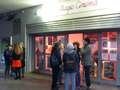 salle de cinéma à Bobigny de l'extérieur