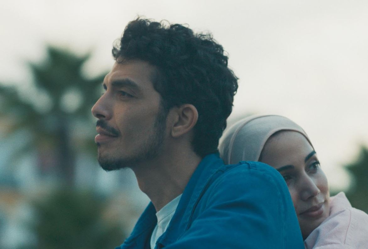 Derrière les palmiers