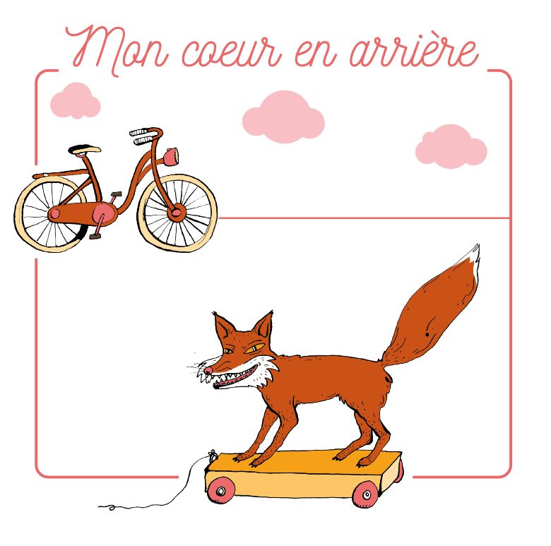 Mon coeur en arrière