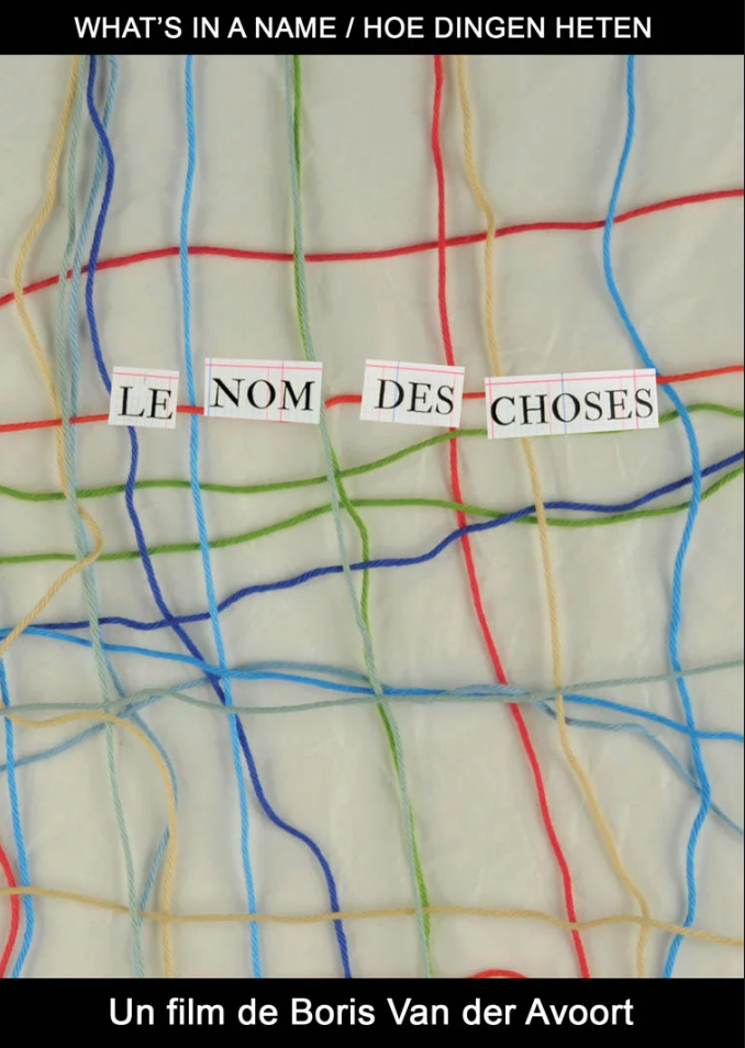 Le Nom des choses