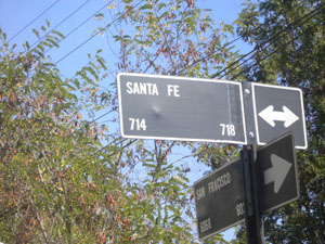 Rue Santa Fe