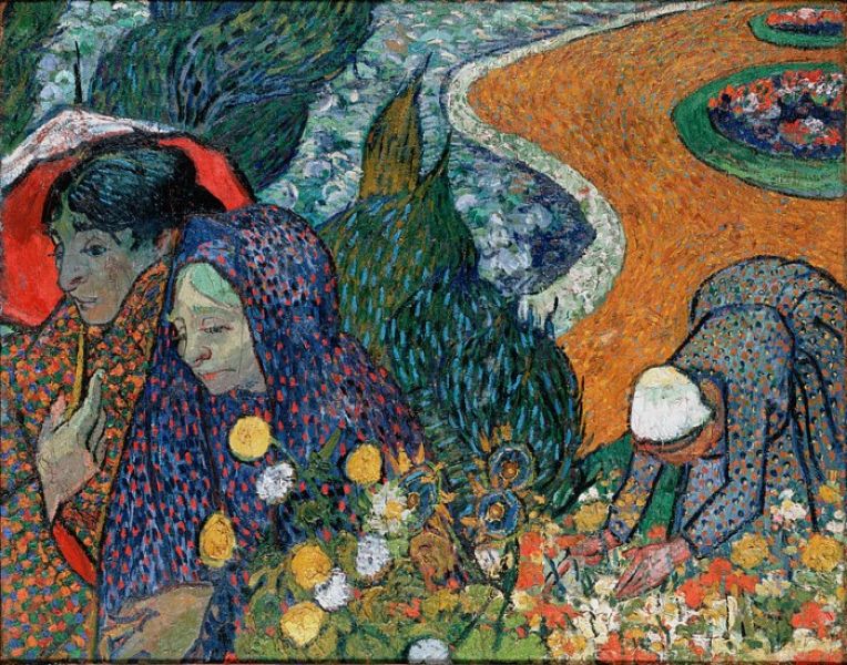 Souvenir au jardin d'Etten
