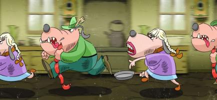 The sausage run